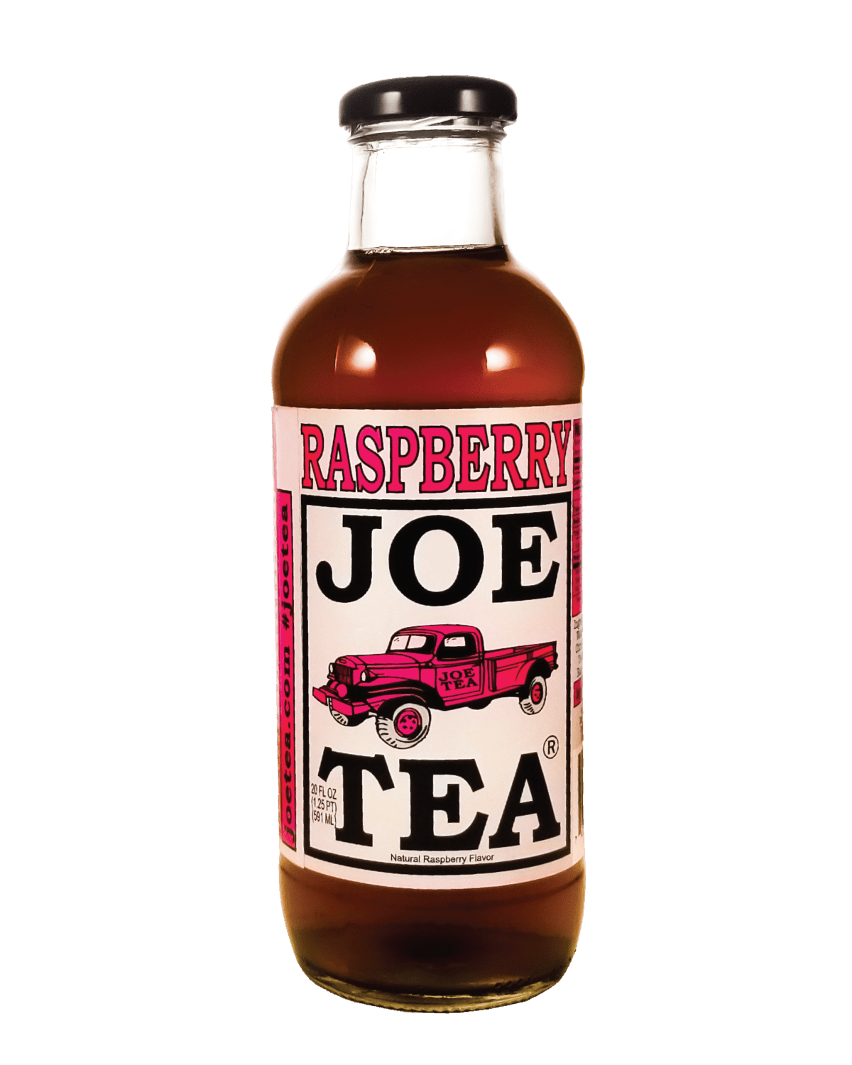 JoeTea Raspberry Iced Tea 590ml - hjemme