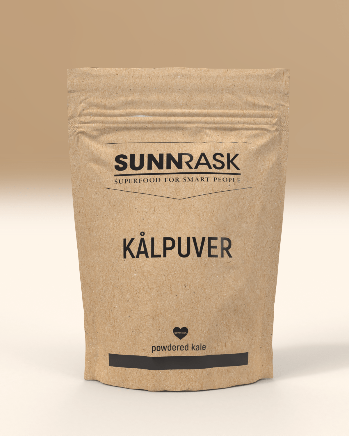 SunnRask Kale Grønnkål Powder 200g - high protein low