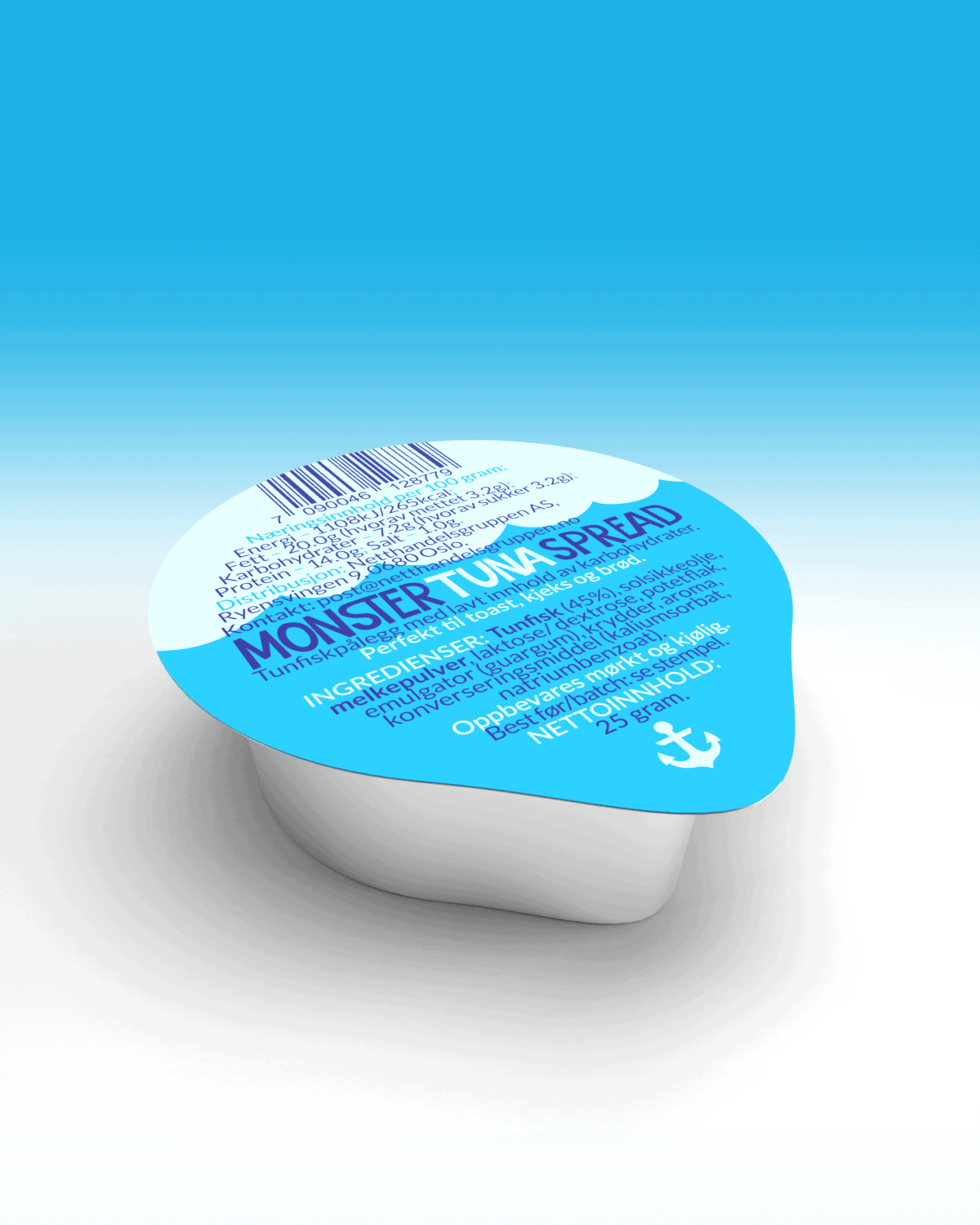 Monster Tuna Spread 25g - gram protein