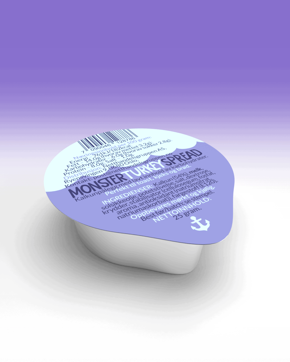 Monster Turkey Spread 25g - gram protein