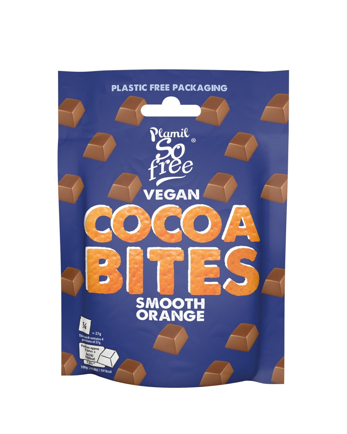 Plamil So Free Vegan Cocoa Bites Smooth Orange - kakaosmør