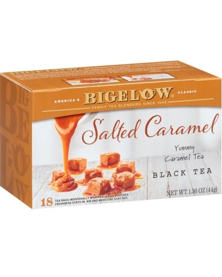 Bigelow Te Salted Caramel 34g - protein for