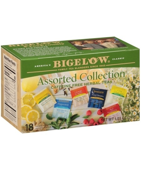 Bigelow Te 6 assorted Herb Teas 34g - protein for