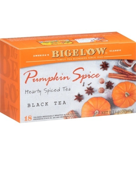Bigelow Te Pumpkin Spice 34g - protein for
