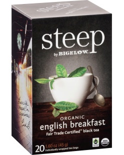 Bigelow Steep Te English Breakfest 45g - protein for