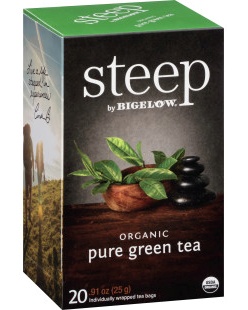 Bigelow Steep Te Pure Green 45g - protein for