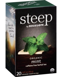 Bigelow Steep Te Mint 45g - protein for
