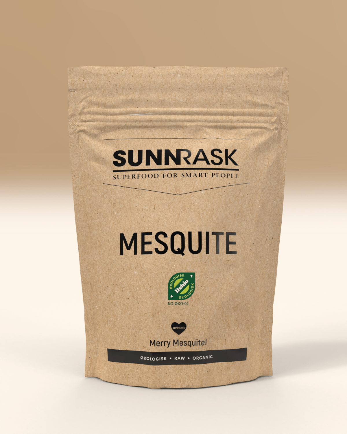 SunnRask Økologisk Mesquite 250g - protein pulver