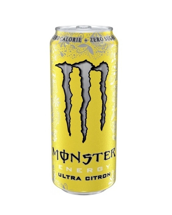 Monster Ultra Citron 500ml - sukkerfri