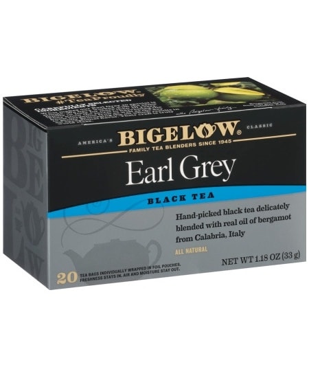 Bigelow Te Earl Grey 34g - protein for