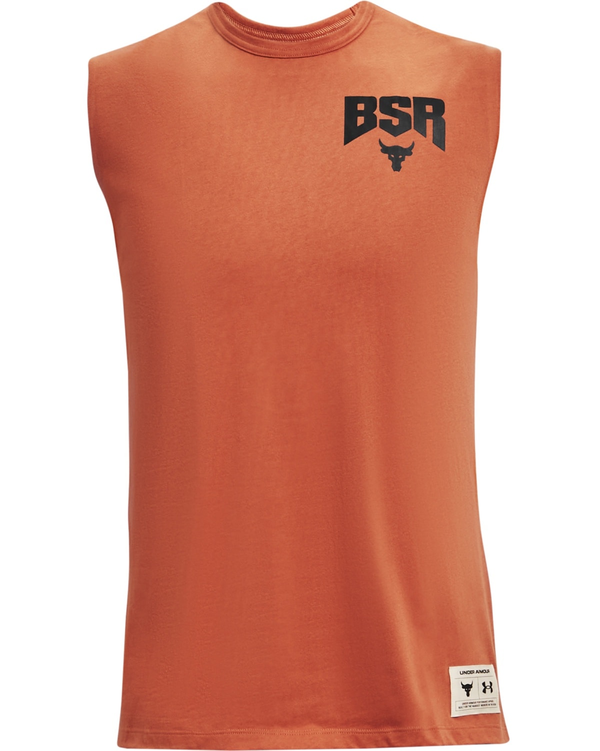 Under Armour Project Rock Show Your BSR SL Orange - S - working out