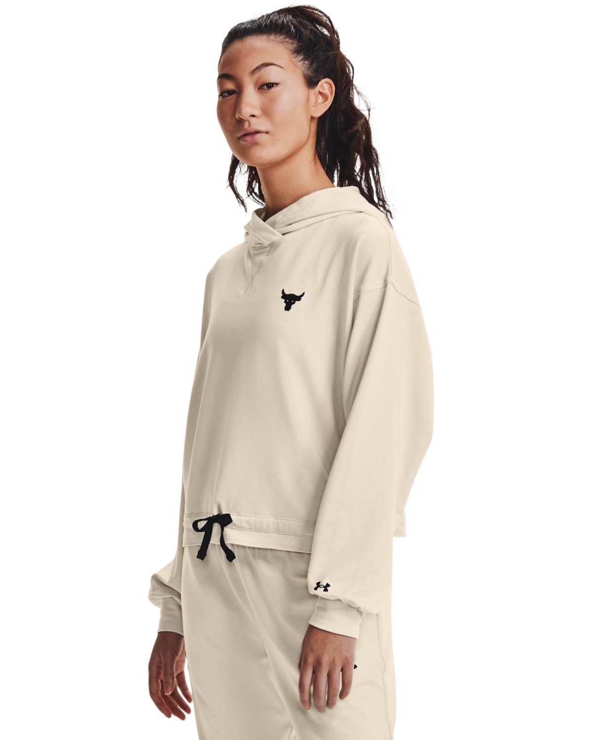 Under Armour Project Rock Terry PO Beige - L - raw