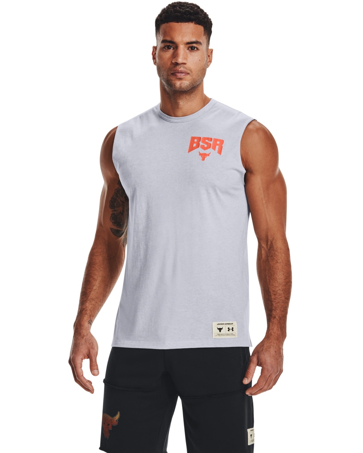 Under Armour Project Rock Show Your BSR SL Grey - L - working out