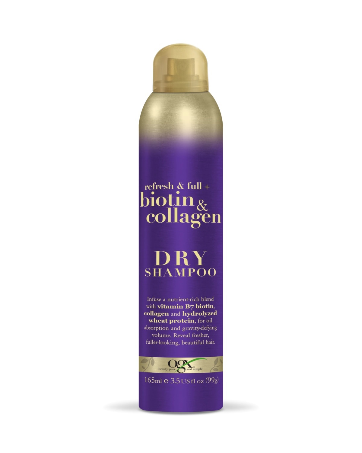 Ogx Biotin & Collagen Dry Shampoo 385ml - protein water