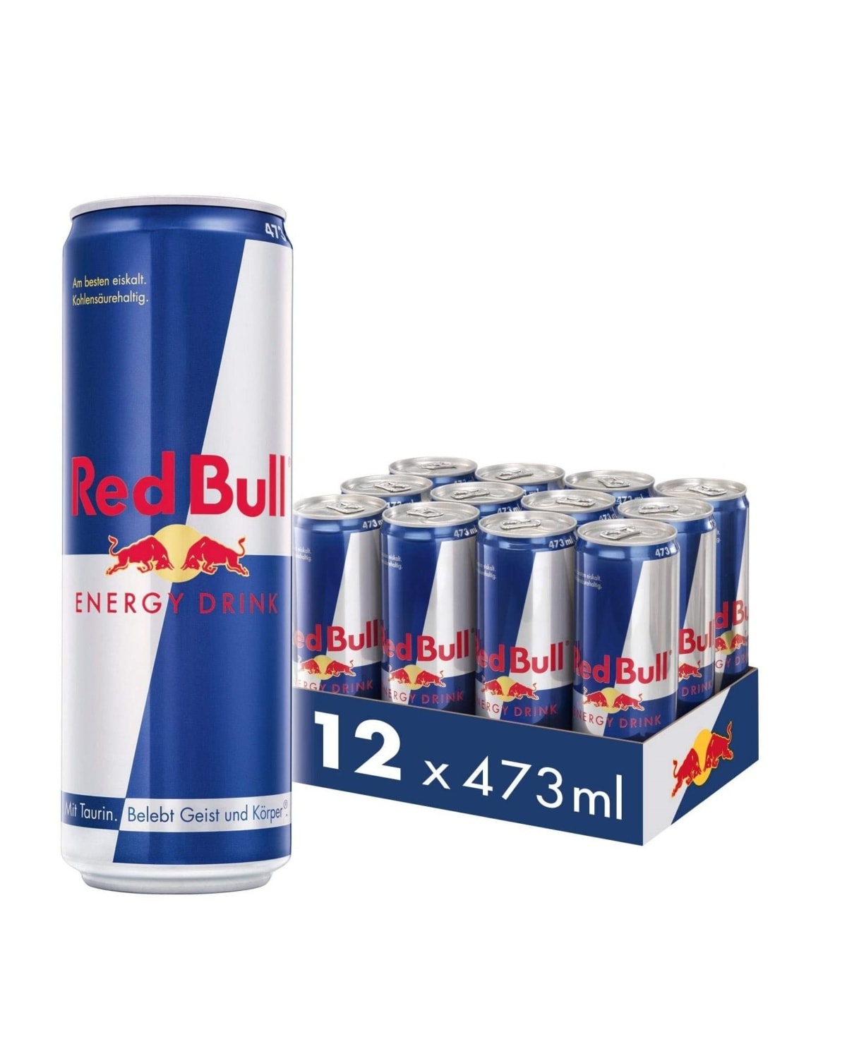 Red Bull Regular 12x473ml - til barn