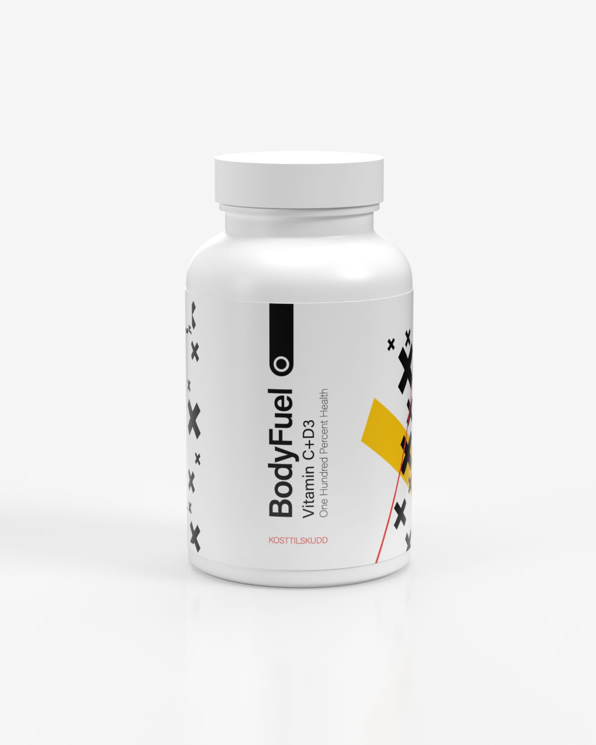 BodyFuel Vitamin C+D3 - kosttilskudd