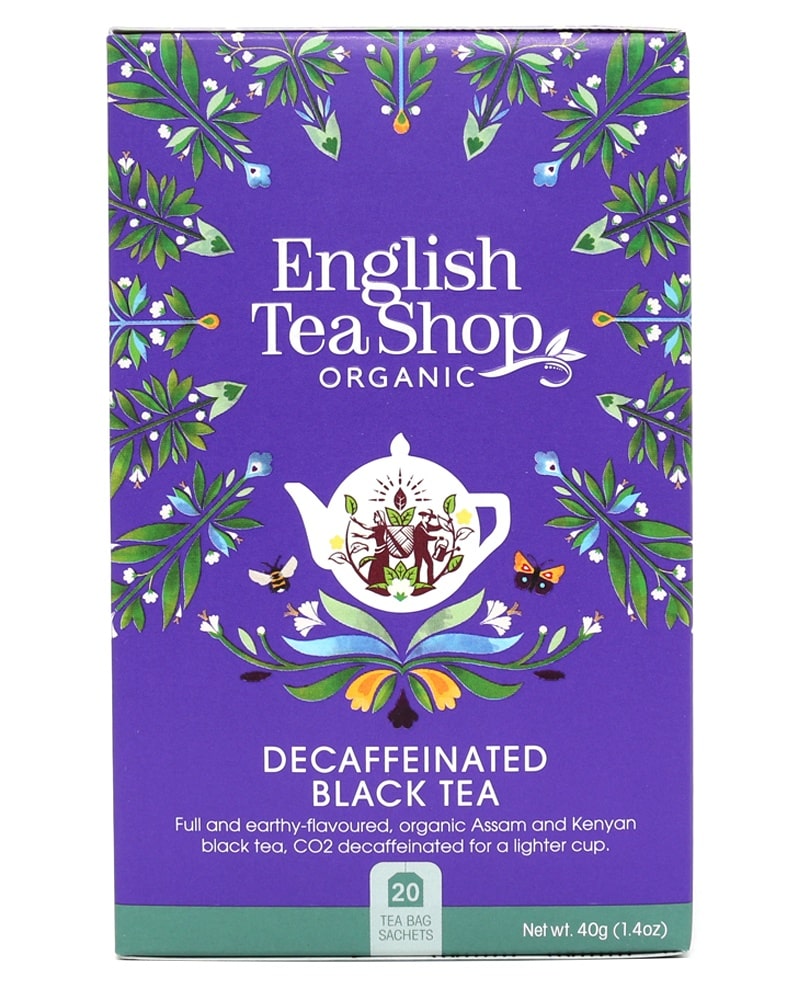 English Tea Shop Decaffeinated Black Tea  - økologisk