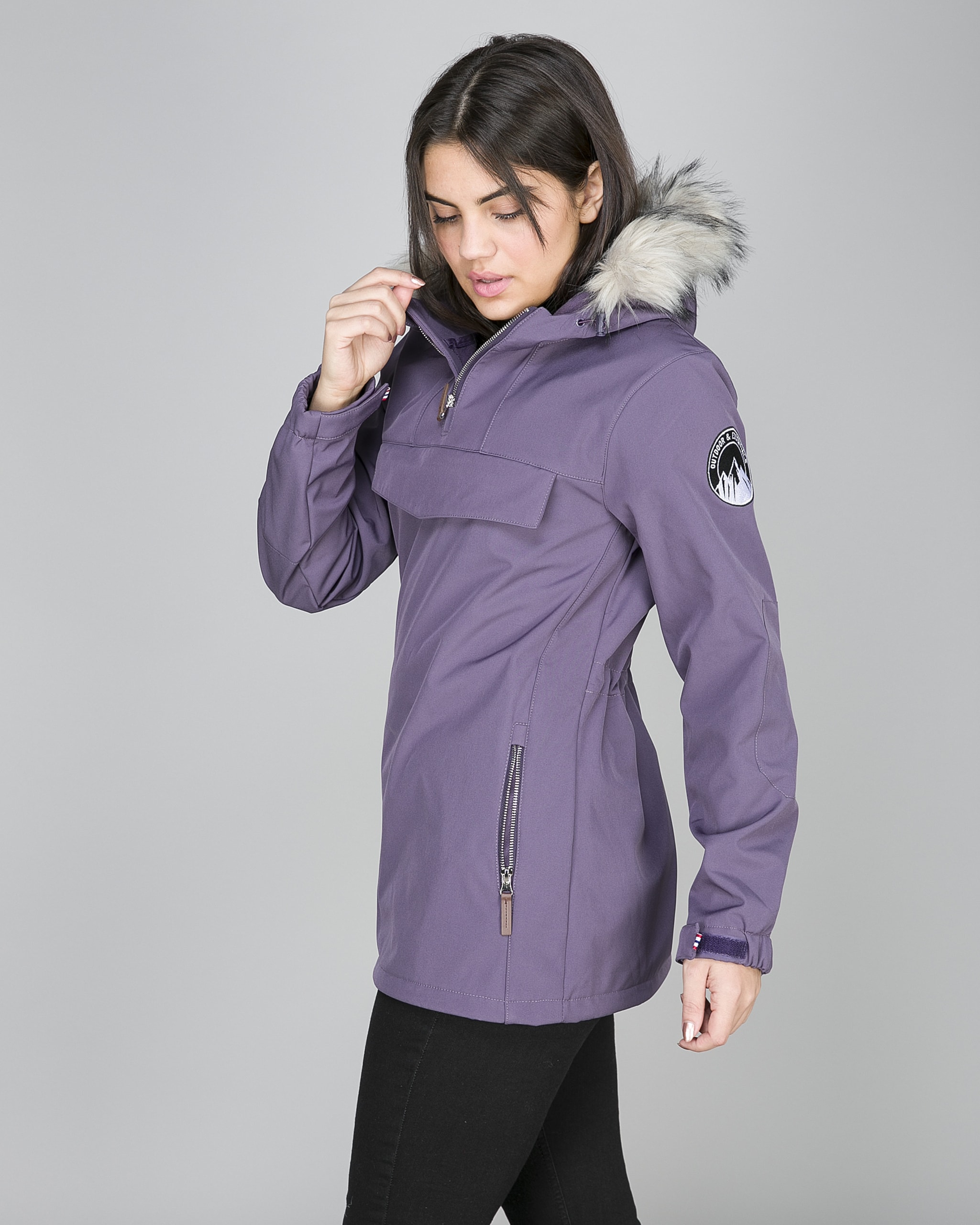 Outdoor & Essentials Mountain Bunny Anorakk Dimmed Purple Tights.no