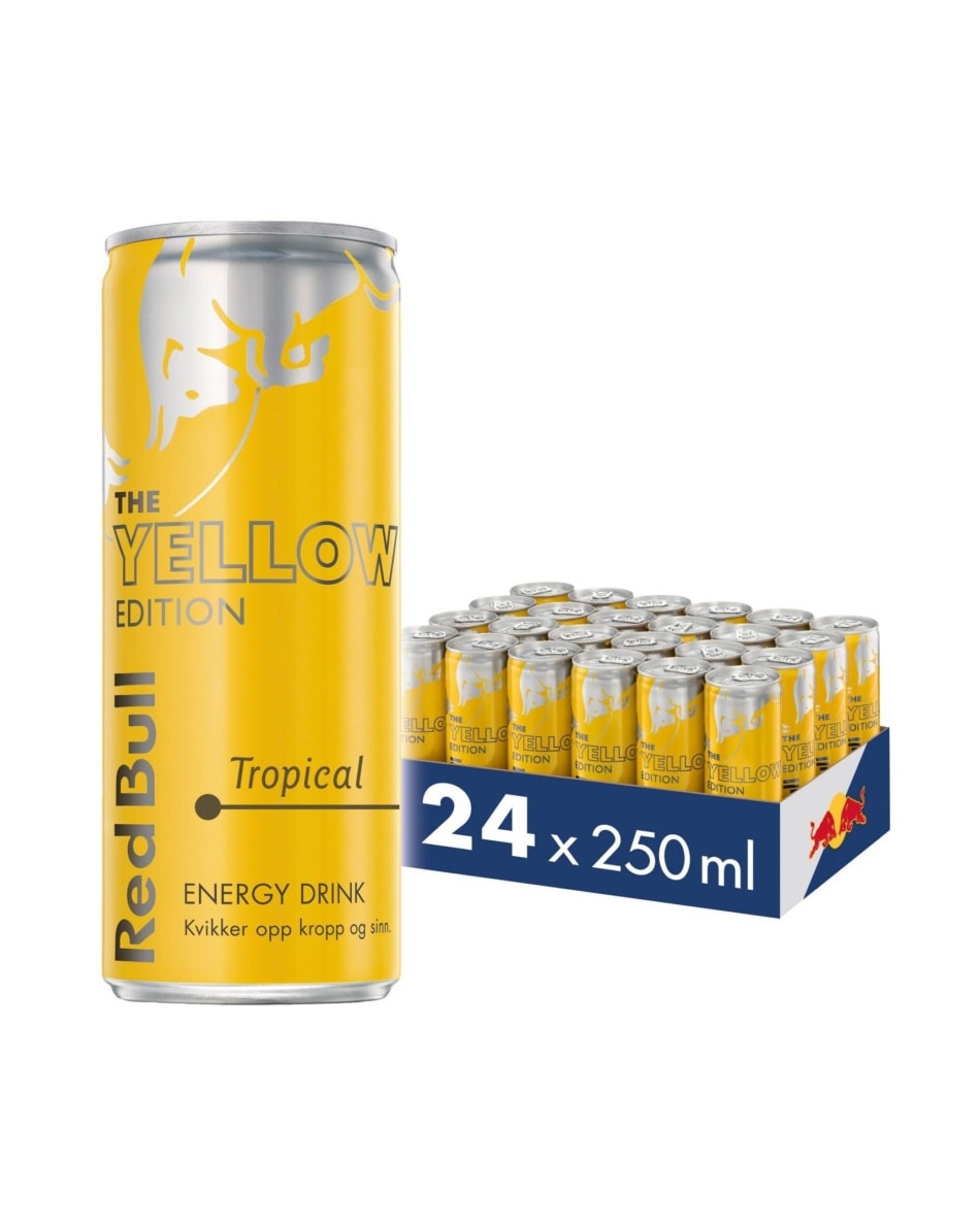 Red Bull Yellow Edition Tropical 24x250 ml