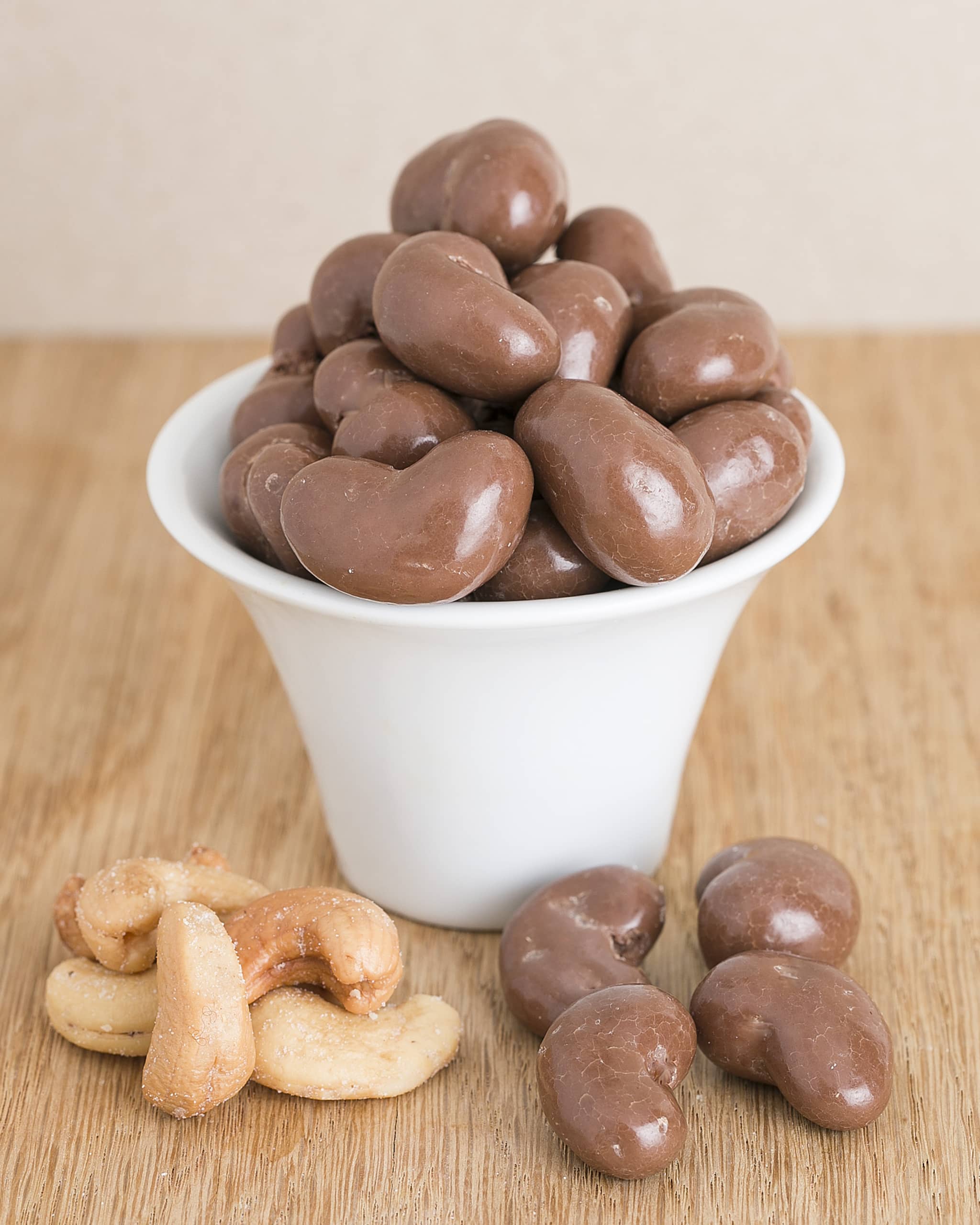 SunnRask Cashewnøtter i Melkesjokolade 100g