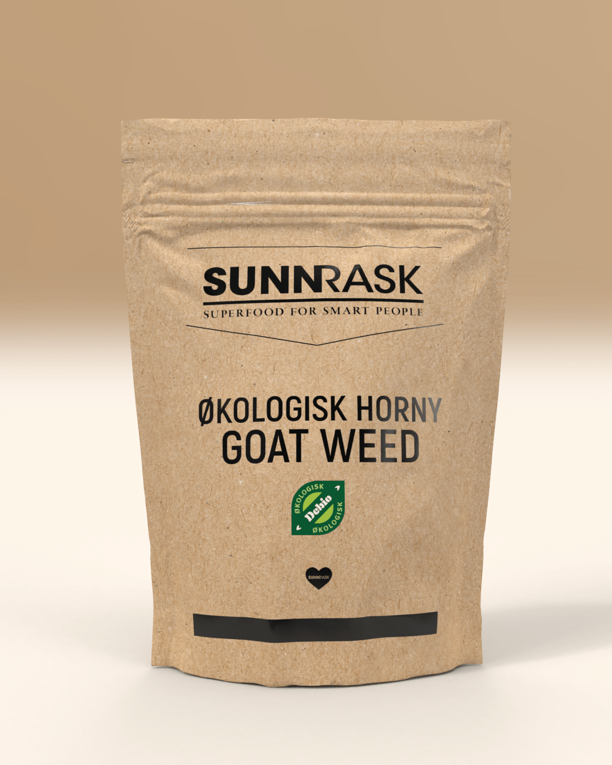 SunnRask Økologisk Horny Goat Weed 125g - tilskudd