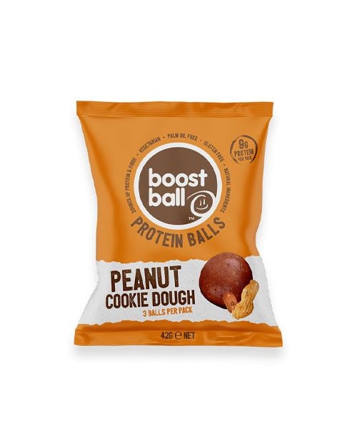 BoostBall Protein - Peanut Butter & Cookie Dough 42g - whey isolate