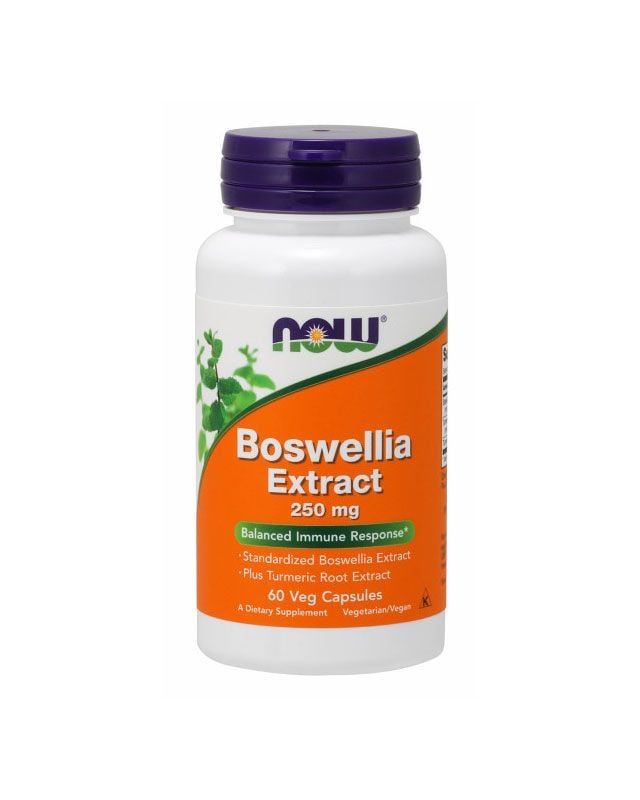 Now Foods Boswelia Extract - 250mg - 60 veg caps - fat