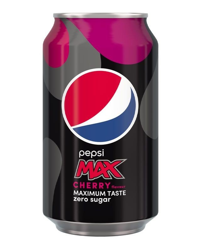 Pepsi Max - Cherry Cola 330ml - sports drink