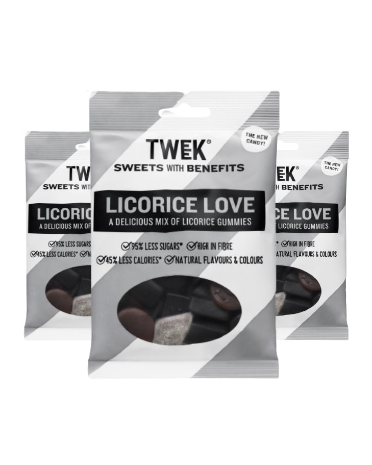 Tweek Licorice Love 3x(80g) - in protein