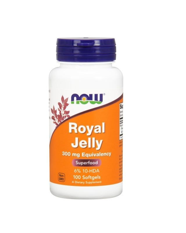 Now Foods Royal Jelly - 300mg - 100 soft gels - the