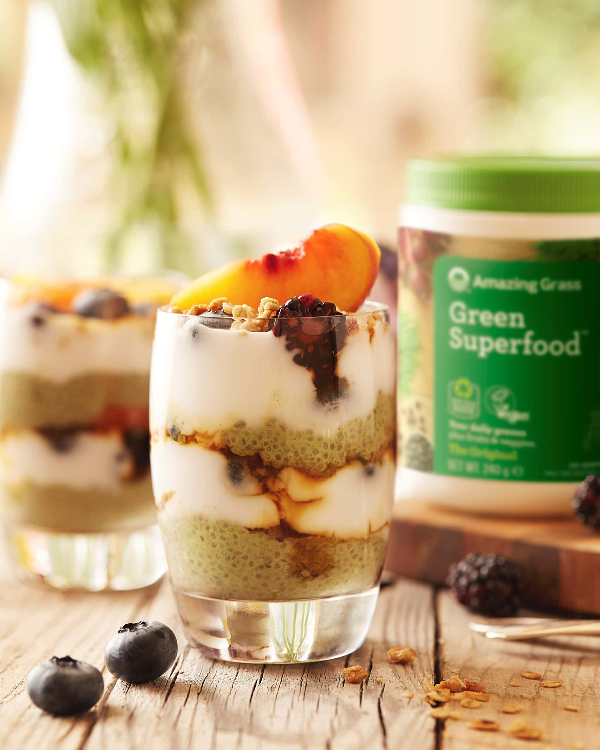 Antioxidant - Acai Matcha Chia Parfait - orig