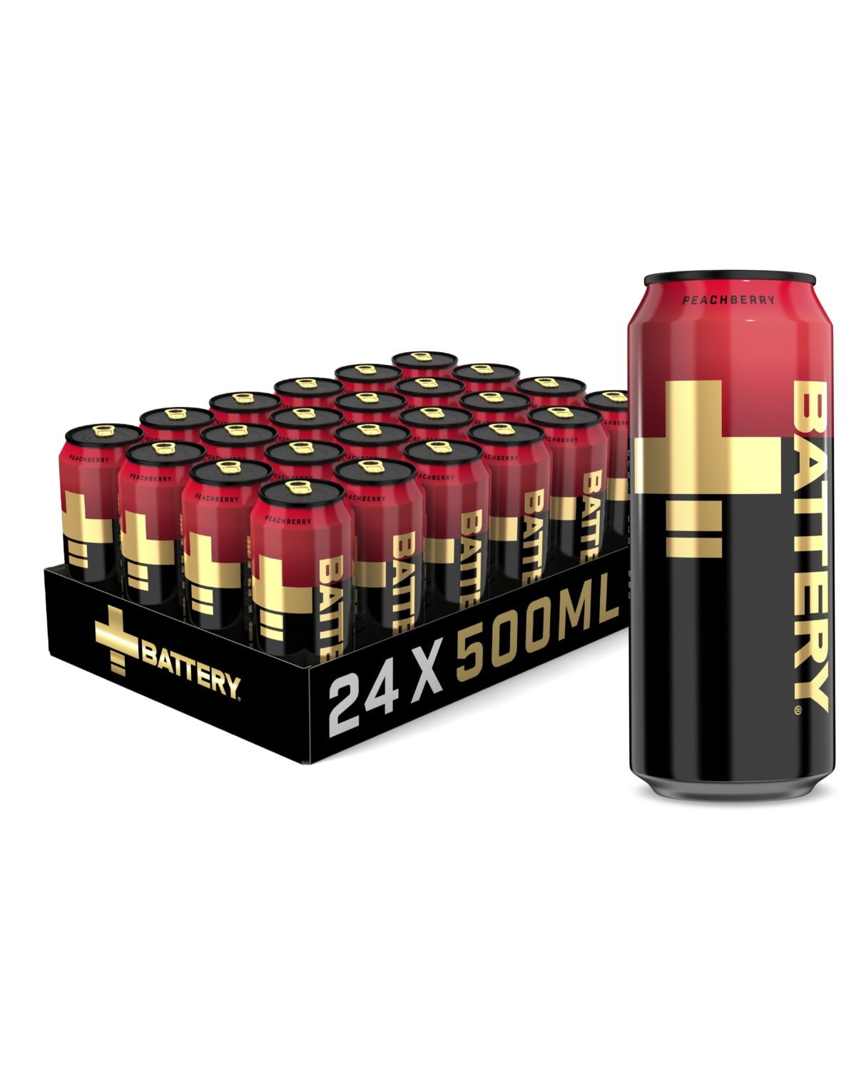 Battery PeachBRRY 24x0,50 l - protein vitamin
