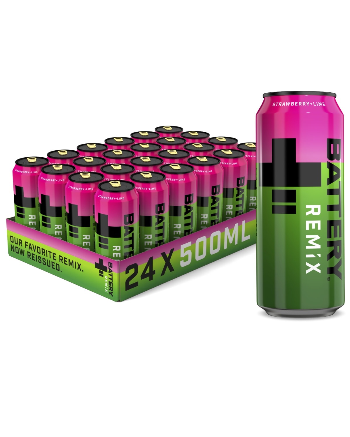 Battery Remix 24x0,50 l - protein vitamin