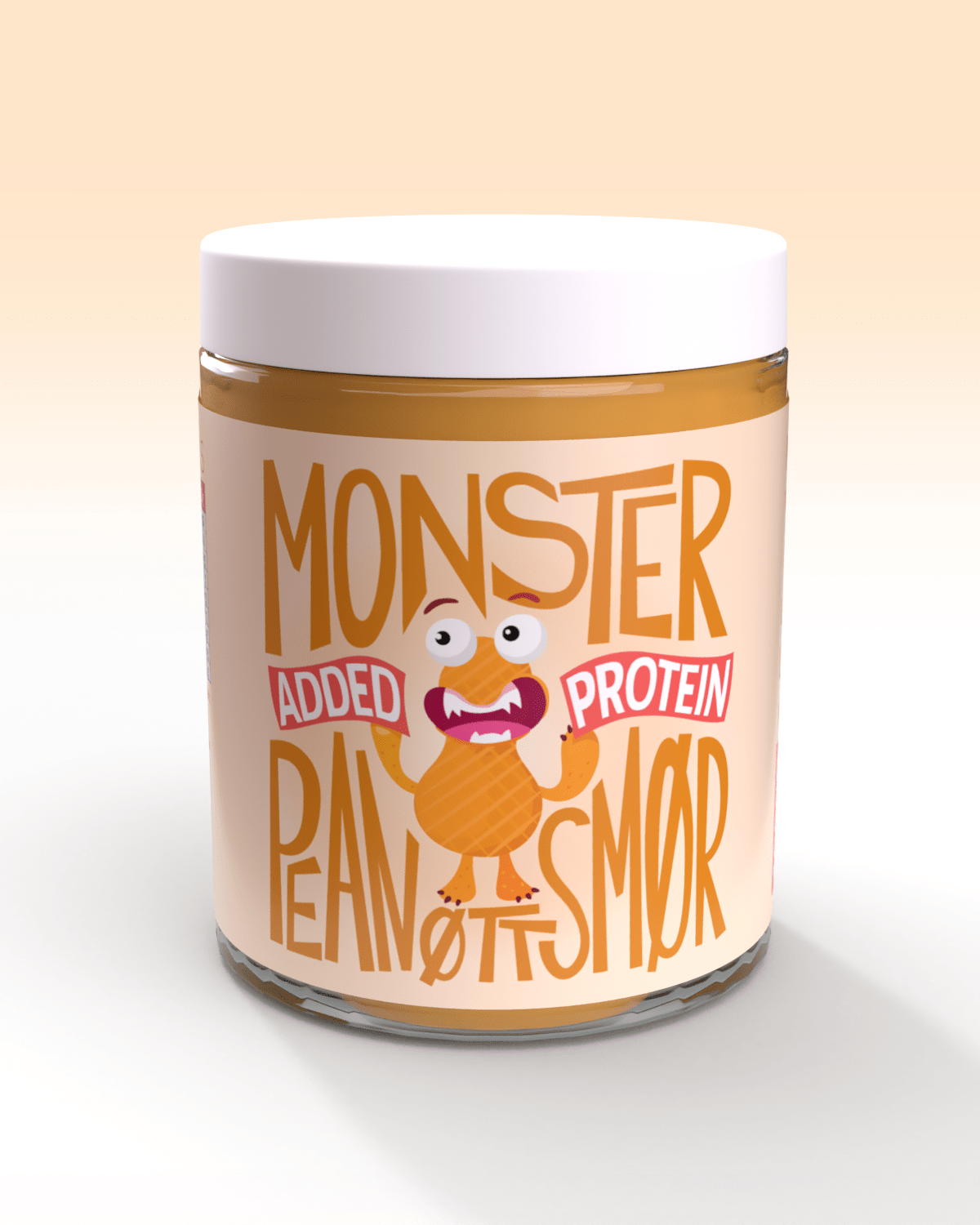Monster Whey Vanilla Peanut Butter 1kg - proteiner