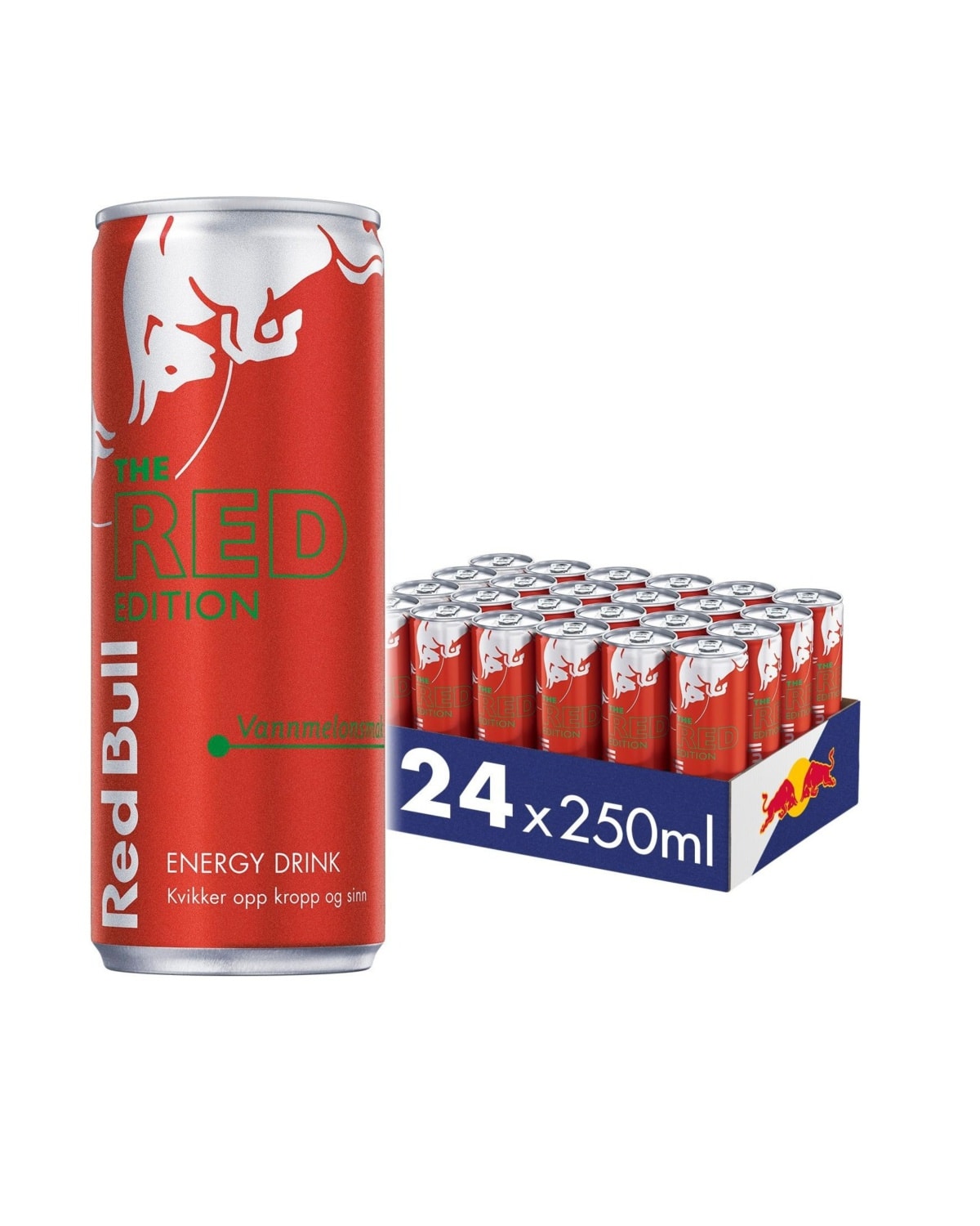 Red Bull Red Edition Vannmelonsmak 24x250 ml - vitamin barn