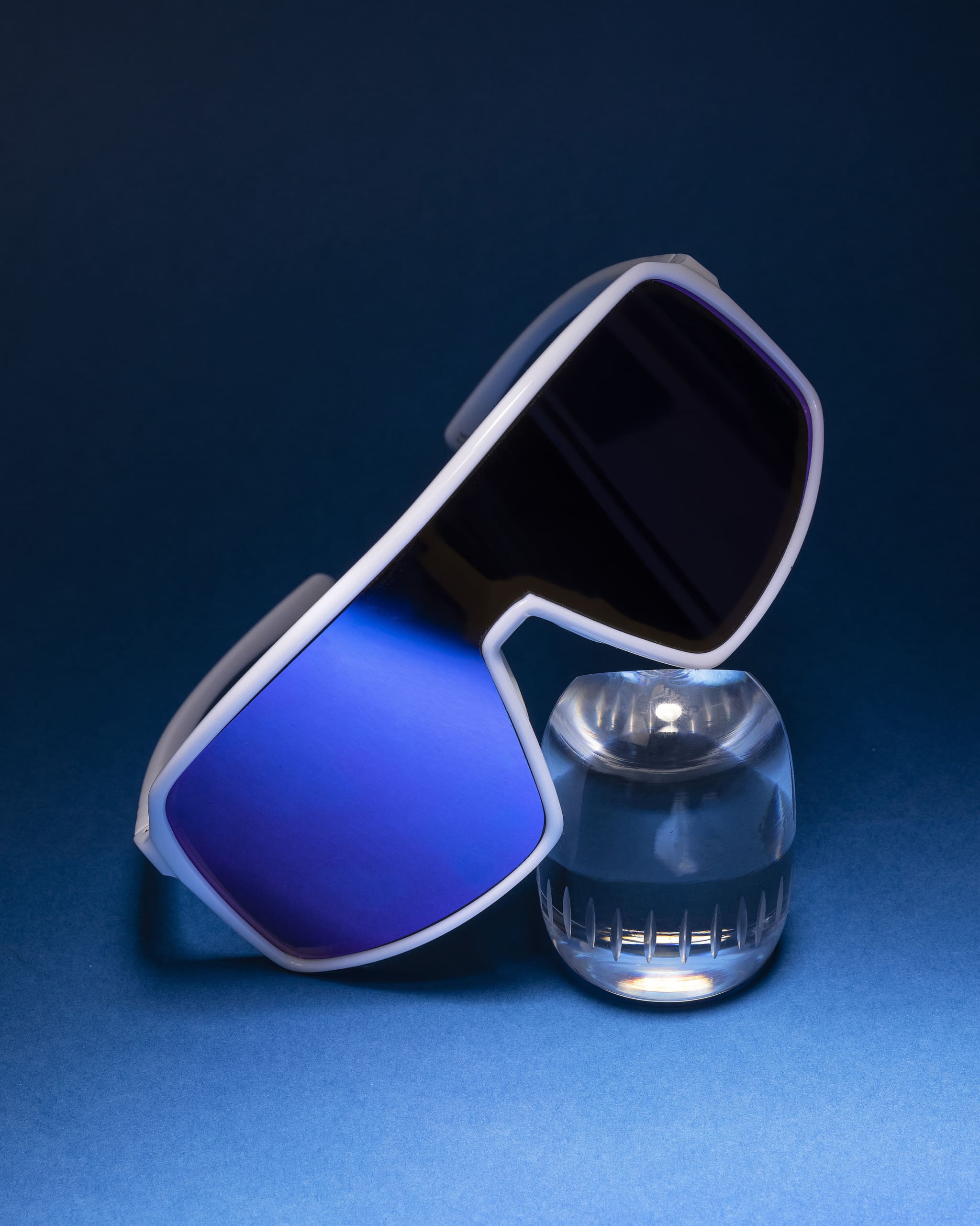Outdoor & Essentials Spectacle Sunglasses White + Purple8