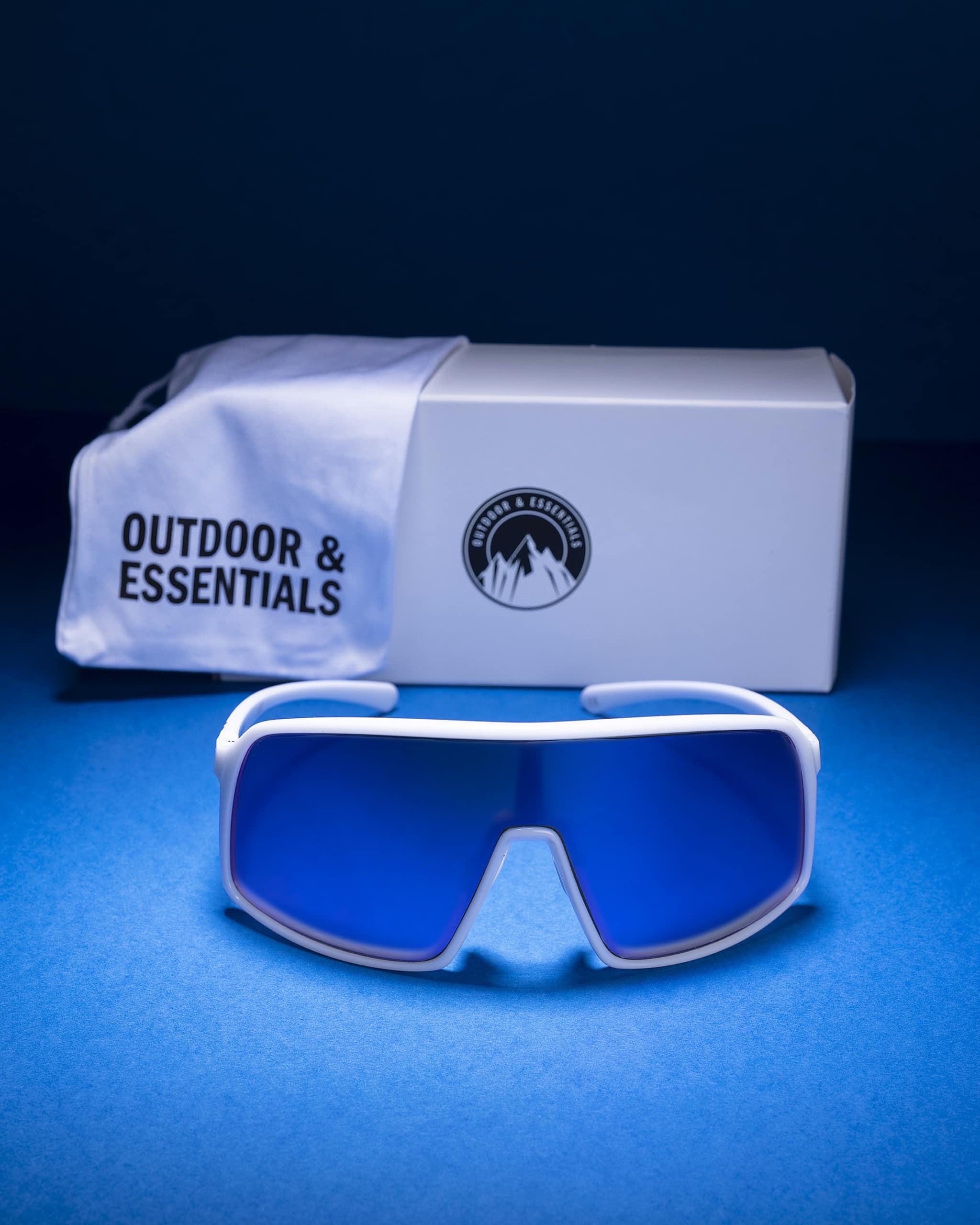 Outdoor & Essentials Spectacle Sunglasses White + Purple9