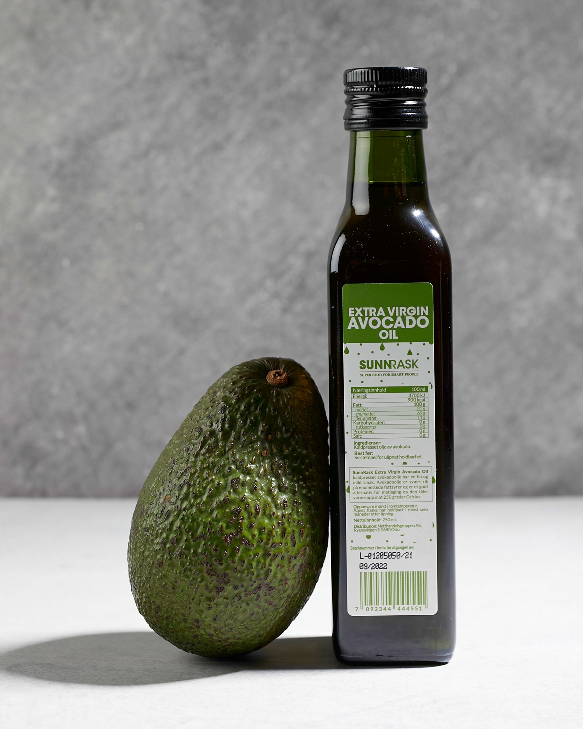 SunnRask Avakadoolje 250ml2
