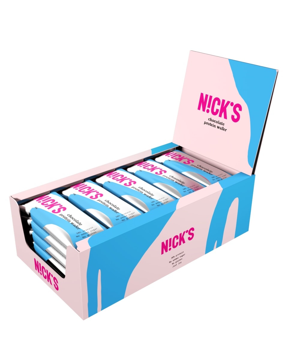 Nick's Protein Wafer Chocolate 25x40g