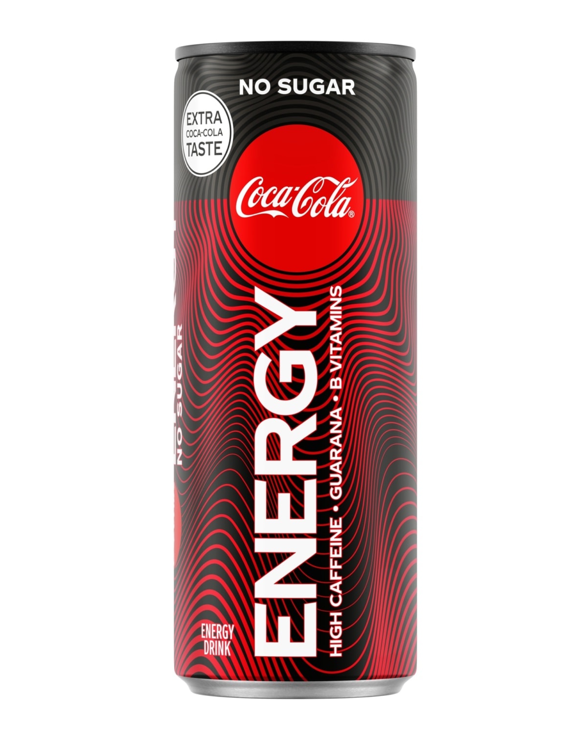 Coca-Cola Uten Sukker Energy 250ml - protein i