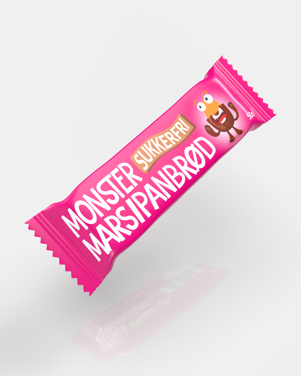 Monster Sukkerfritt Marsipanbrød 1x50g-Current View