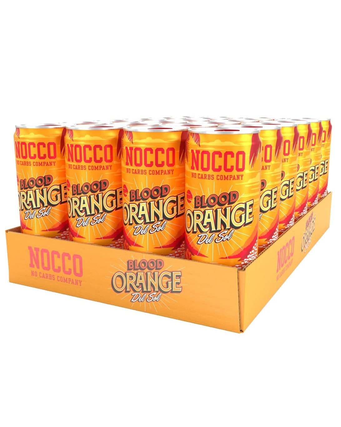 NOCCO Blood Orange del Sol 24x330ml - til barn