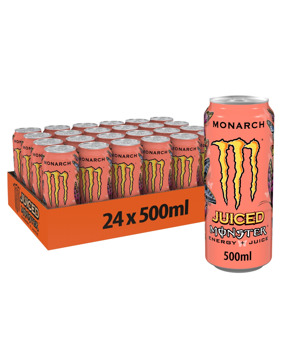 Monster Monarch 24x500ml - salt og