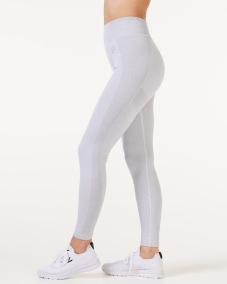 Power Up! Tights Light Grey Melange