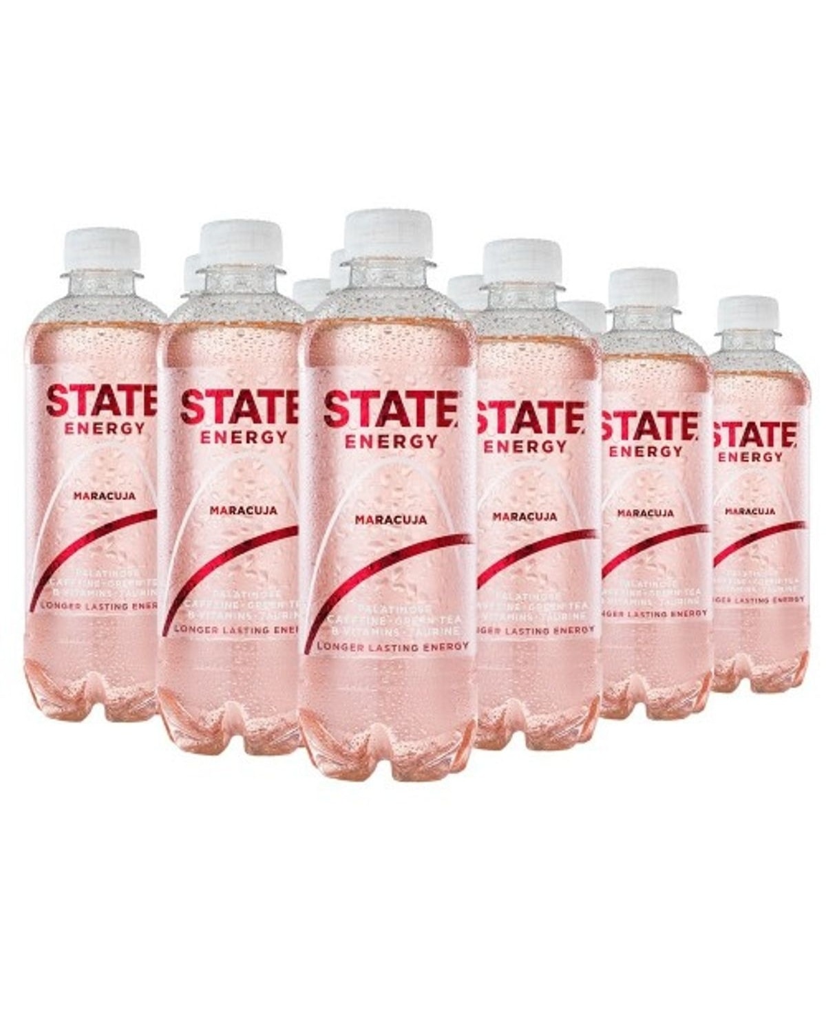 STATE Energy Drink Passionfruit 12x400ml - energidrikk