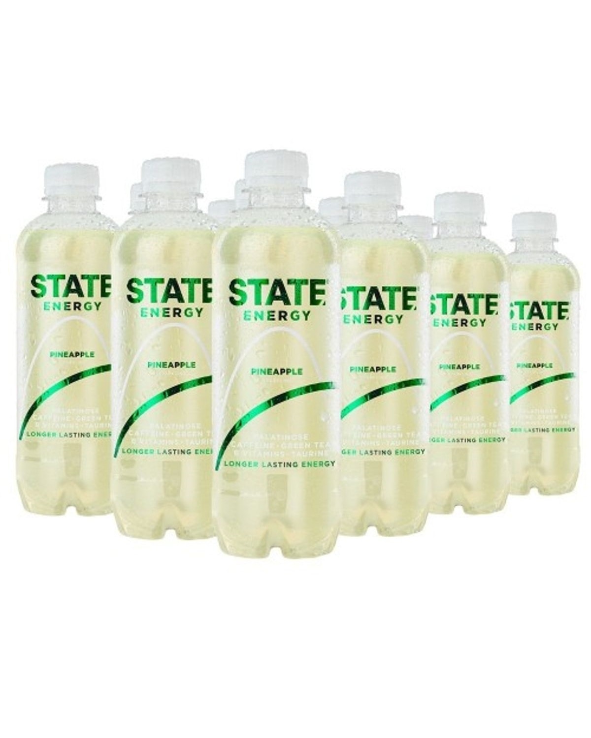 STATE Energy Drink Pineapple 12x400ml - energidrikk