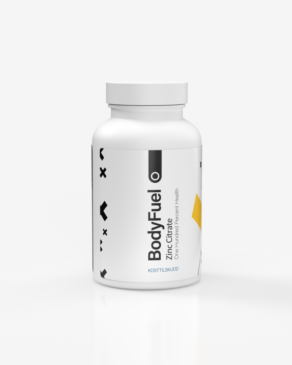 BodyFuel Zinc Citrate 90x30mg - beste kosttilskudd