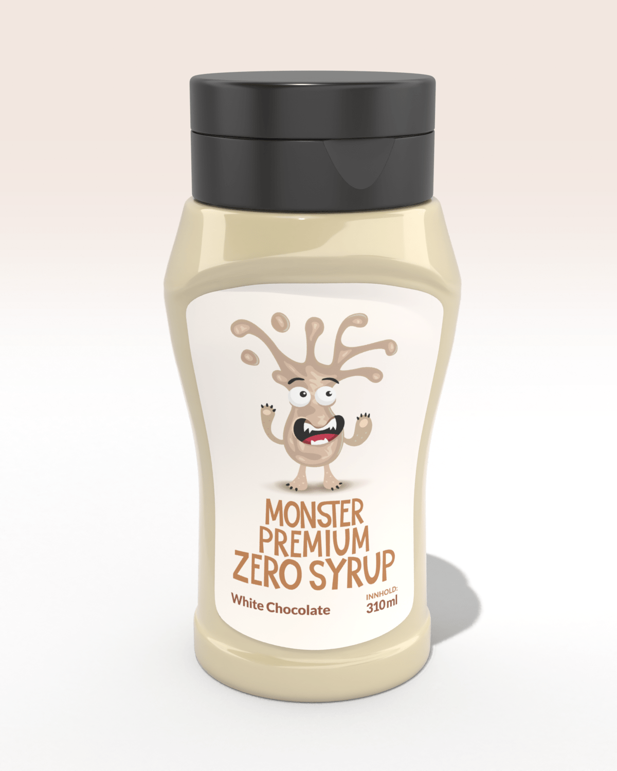 Monster Premium Zero Calorie Syrup - White Chocolate - gram protein