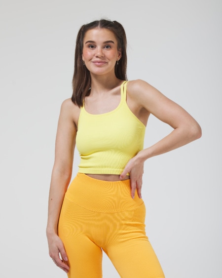 Crop Top Yellow