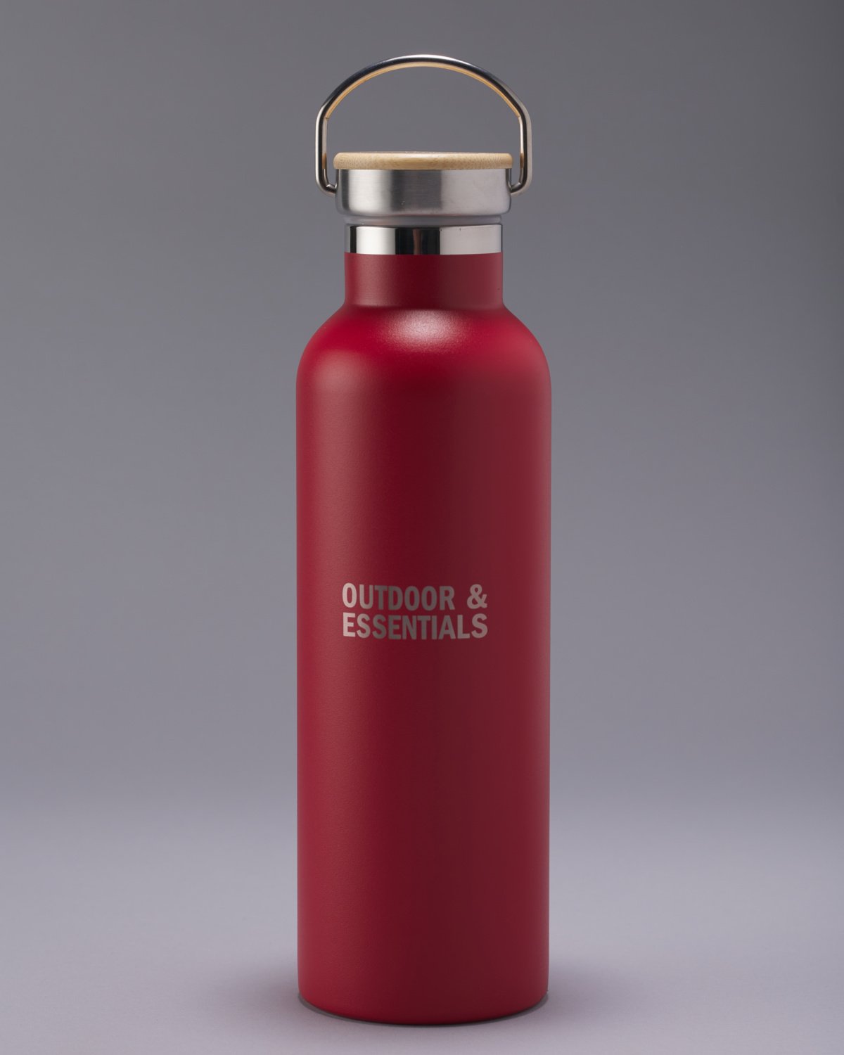 Outdoor & Essentials Trail Thermos Bottle 750ml Red - mat og drikke